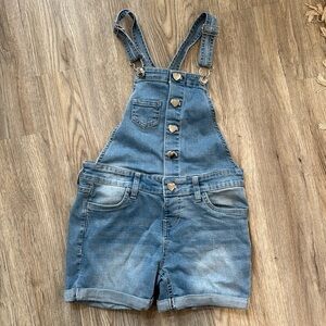 Vigoss kids girls overalls size small (H14)